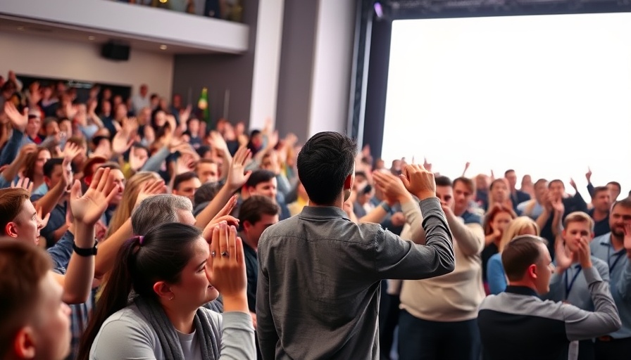 OpenAI’s GPT-5 Release presentation with enthusiastic audience.