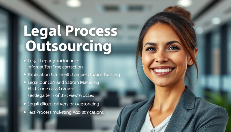 Legal Process Outsourcing benefits in a modern office setting.