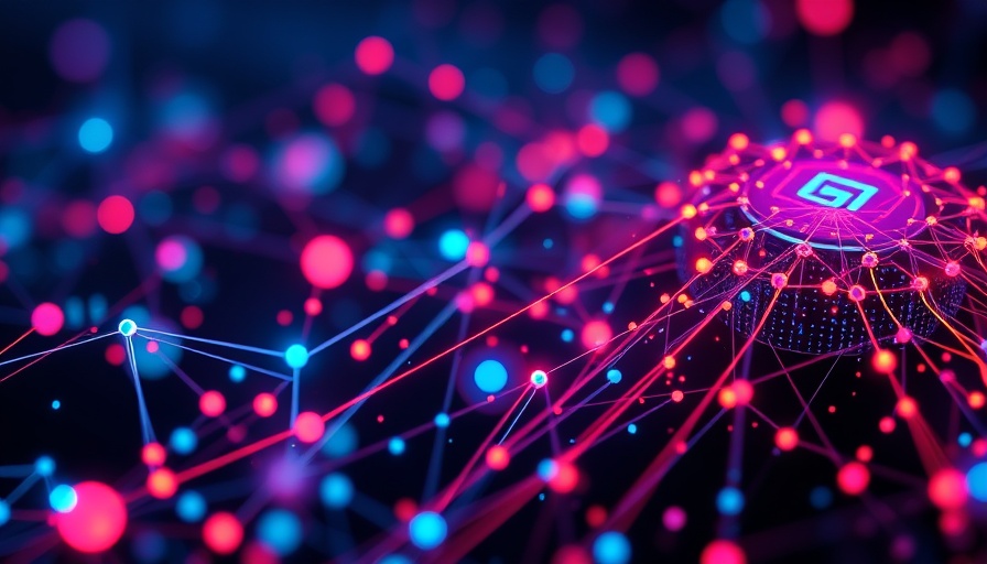 Abstract AI elements symbolizing customer experience enhancement