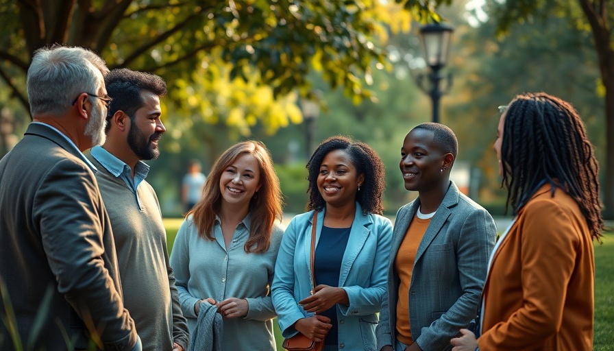 Group discussing Sharing the Gospel Amidst Mental Health Challenges in a park.