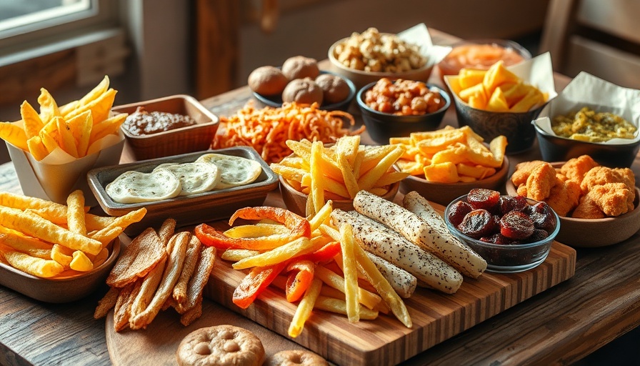 Understanding why we crave certain foods with diverse snacks.