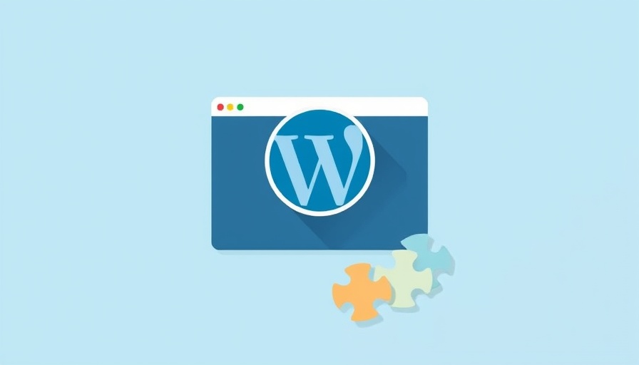 Illustration of WordPress and plugins, SEO plugins for WordPress.