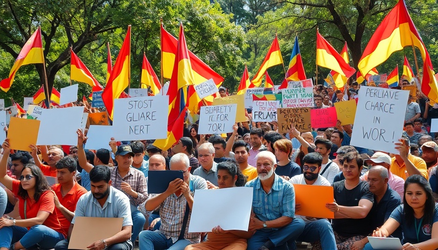 Israel protests Gaza war hostages, protestors sitting and holding signs outdoors.