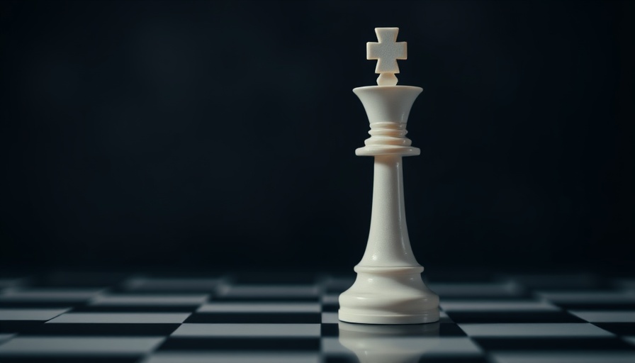 Chess king representing reputation management strategies.