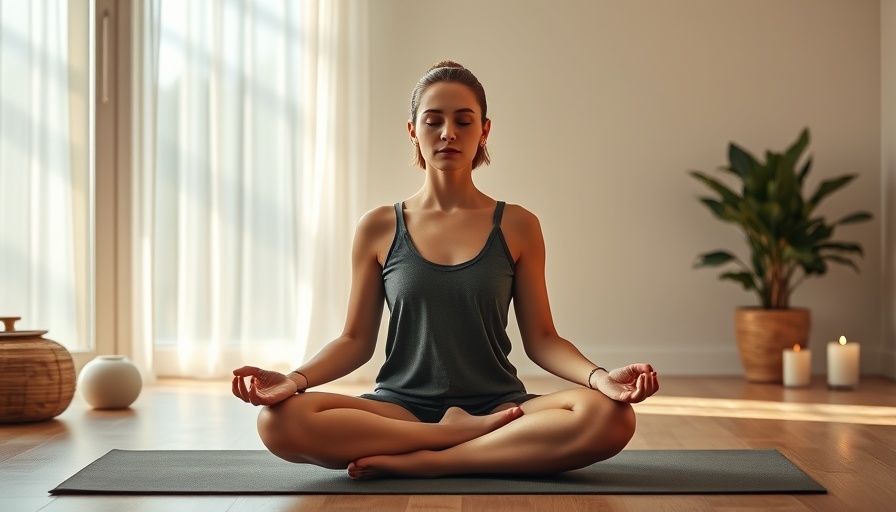 Young woman practicing a one-minute spiritual meditation for mental health.