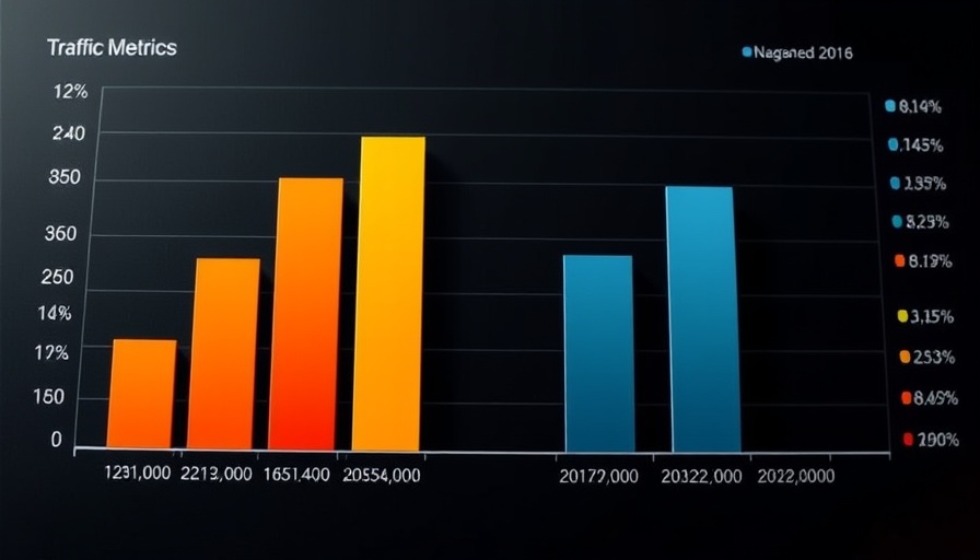 Bar graph comparing traffic and engagement: Stop Chasing Traffic, Start Chasing Buyers.