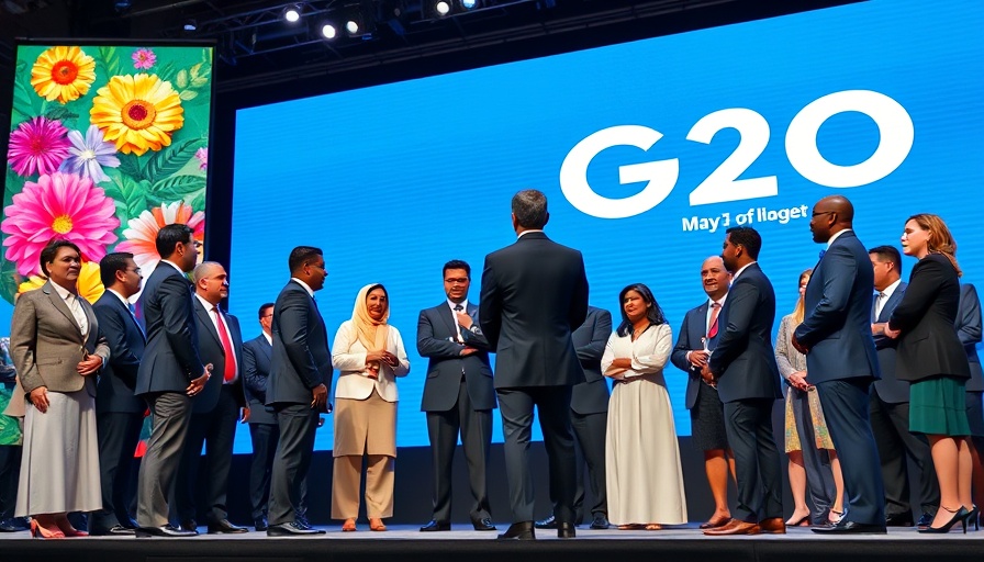 International delegates discuss G20 science commitments South Africa at the conference.
