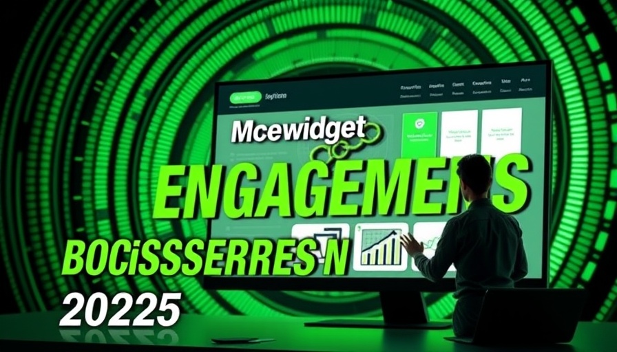 Modern illustration of top website widgets for engagement in 2025.