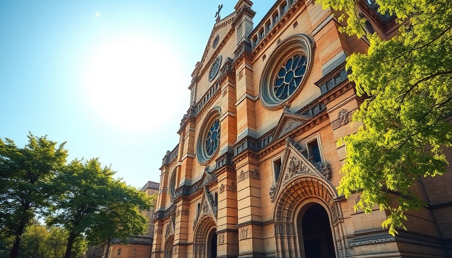 Historic stone cathedral in South Africa, a notable travel destination.