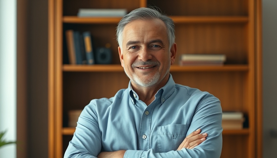 Portrait of a confident man discussing hidden costs of medical aid.