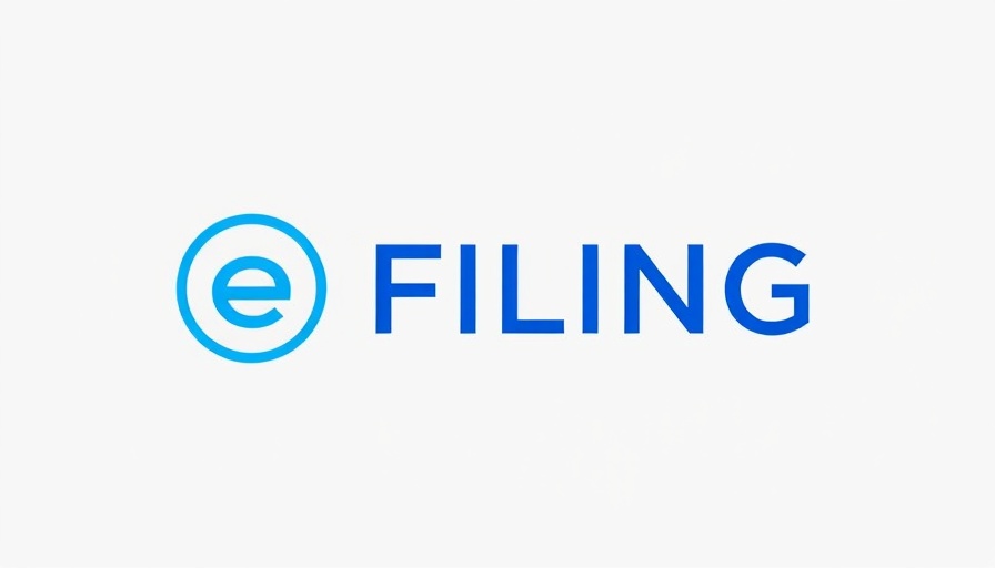 Logo for expedited tax debt compromise process with 'e' and 'FILING'.
