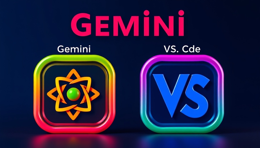 3D icons of Google Gemini and VS Code under 'ABURDLY GOOD' text.