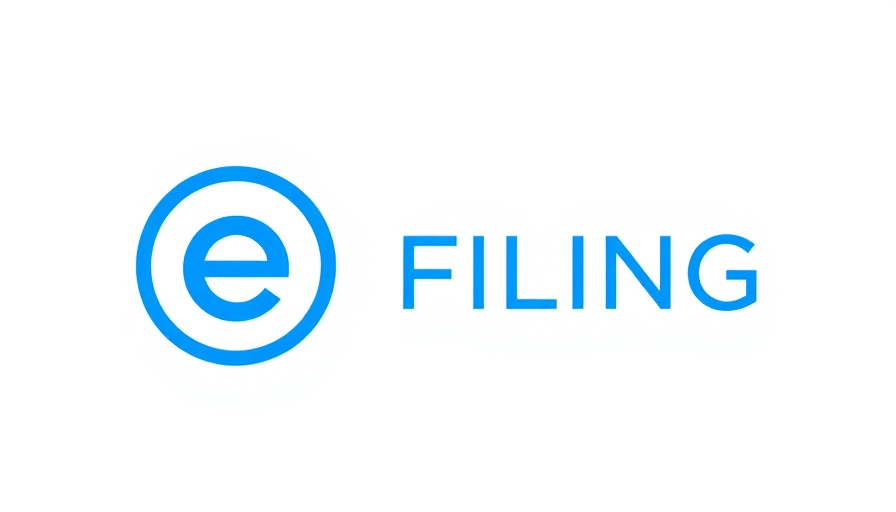 Tariff Amendments 2025: eFiling logo design.