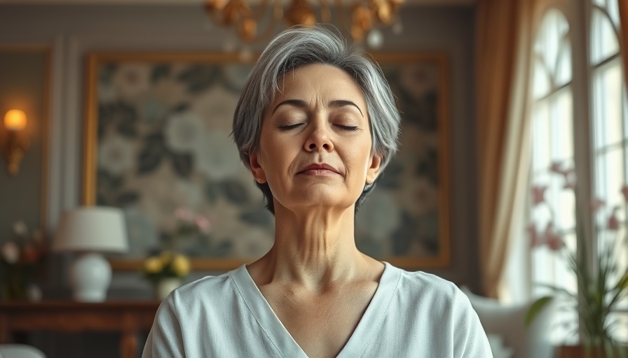 Reiki for Lung Health meditation session with a calm woman.