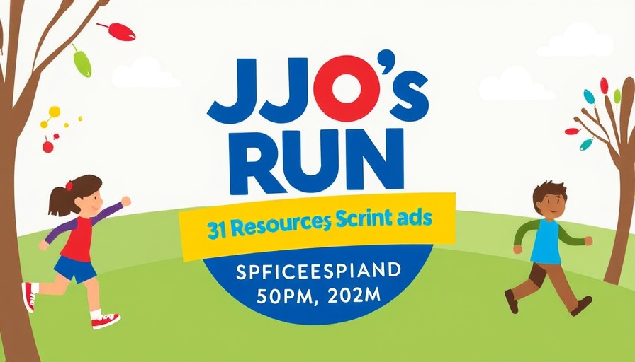 Jojo’s Run for Autism Resources