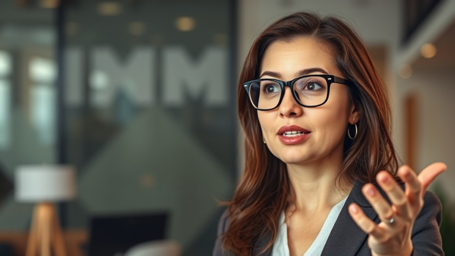 Occupational therapist explaining benefits of occupational therapy for autism.