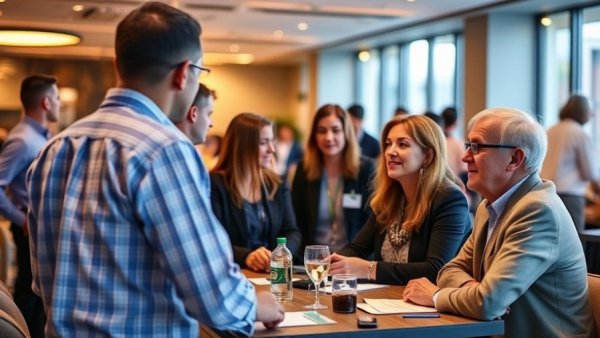 Meeting New Colleagues and Building Relationships