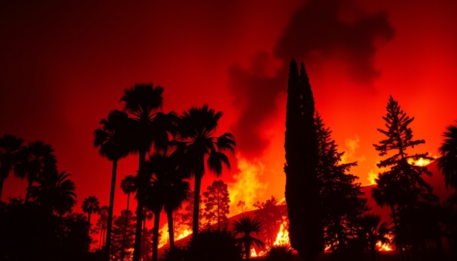 Melbourne man arrested in connection to California wildfire.