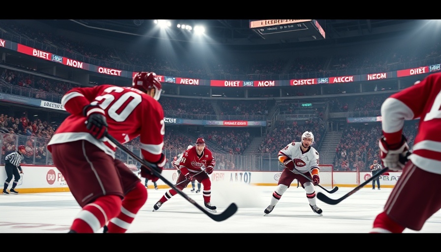 Hockey players in intense battle during game, Lightning overtime loss context.