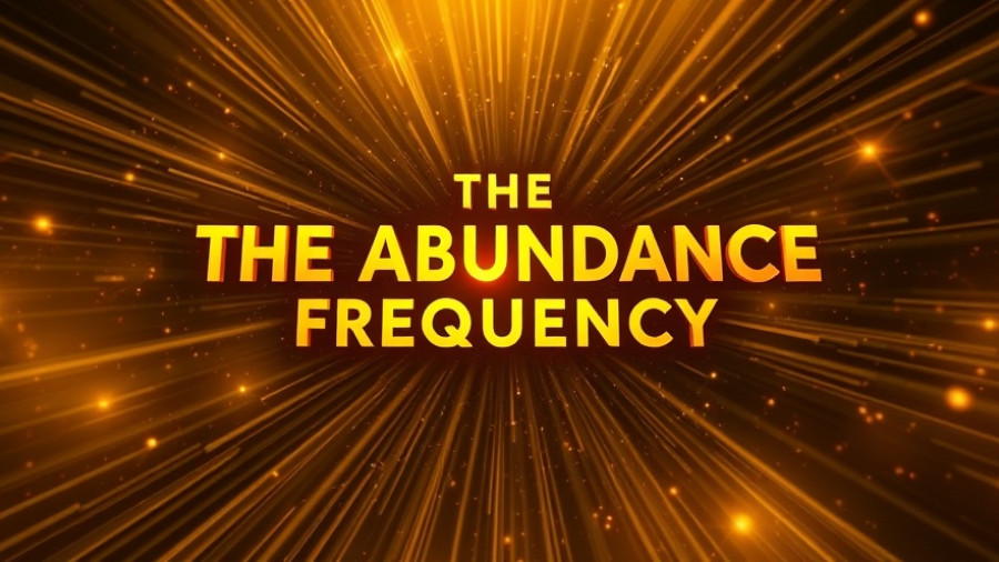 Manifest money with 'The Abundance Frequency'; experience wealth energy.
