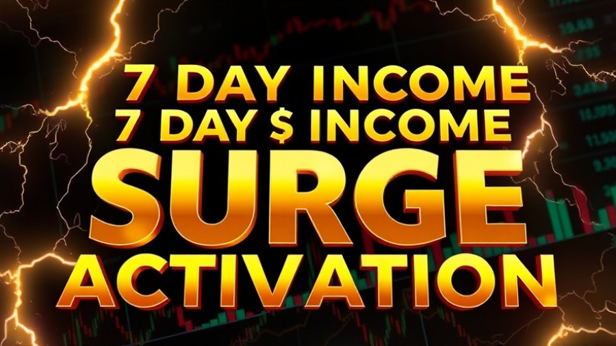 Manifest money with 7 Day Income Surge Activation graphic.
