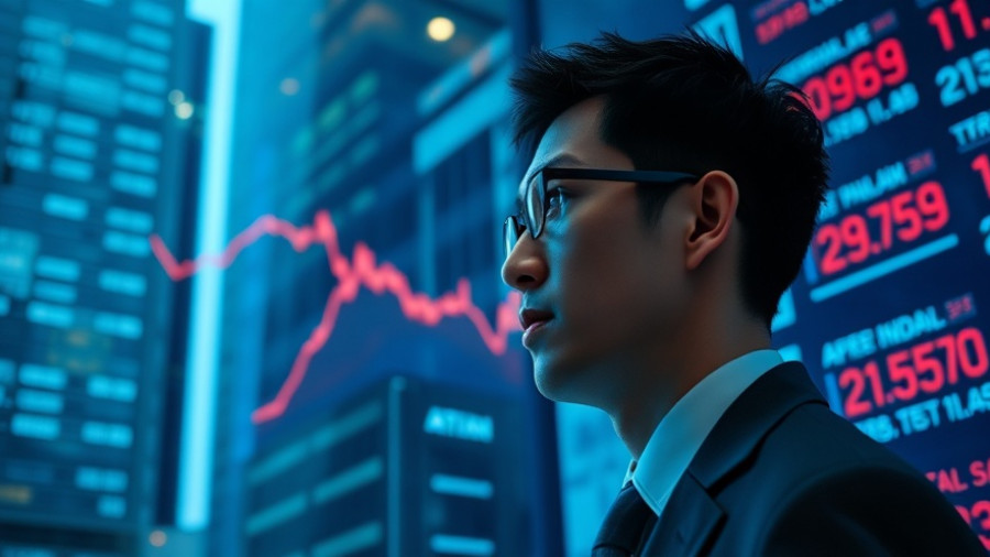 Asian markets fluctuate on digital stock board.