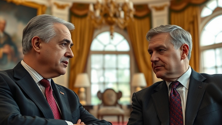 U.S.-Canada trade talks collapse, political discussion image.