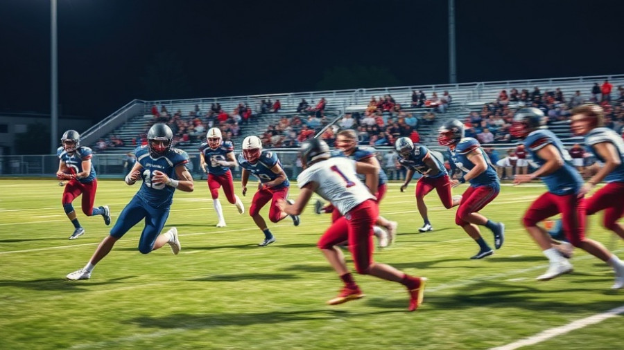 Exciting football action in high school game - Orlando News.