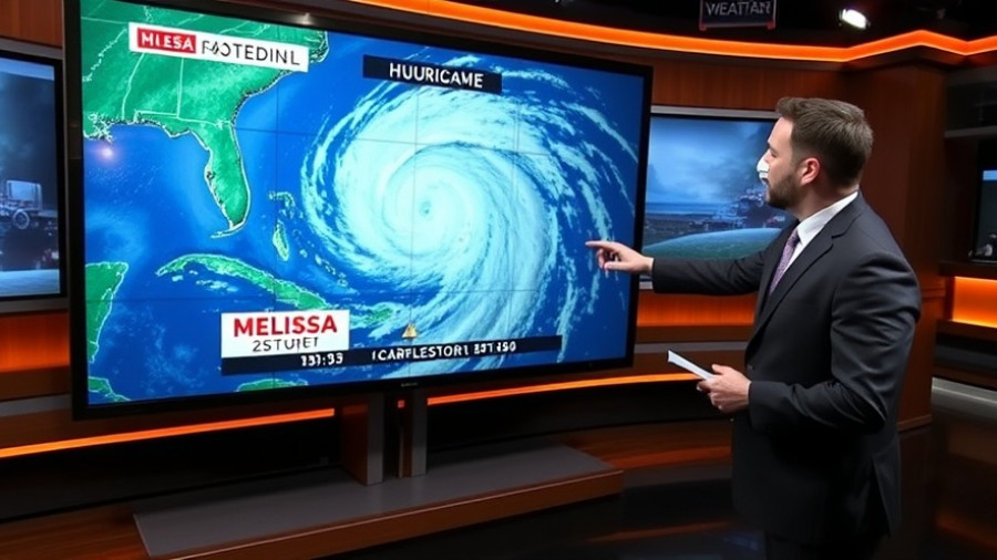 Hurricane Melissa weather updates with meteorologist.