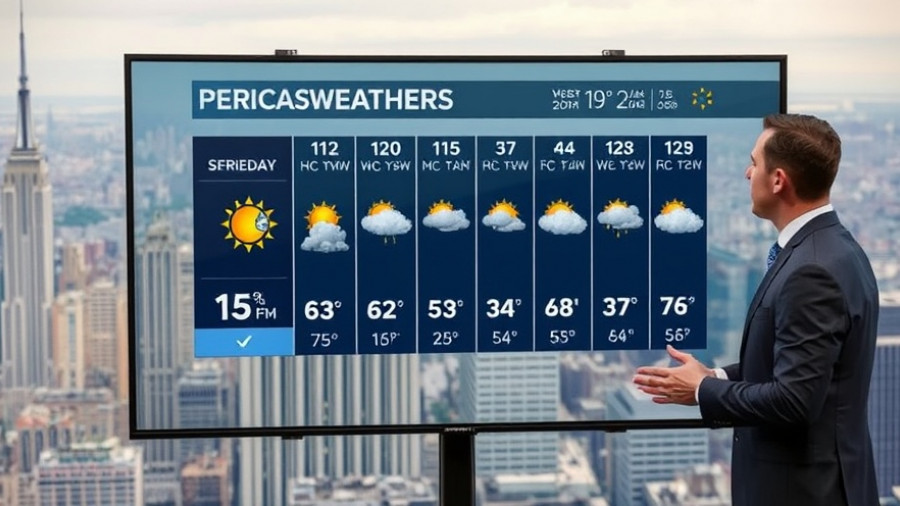 Orlando news weather forecast screen with 7-day outlook presented.