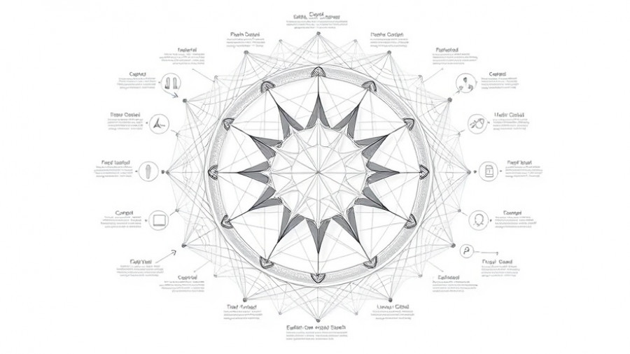 Human Design Explained: geometric chart with energy centers.