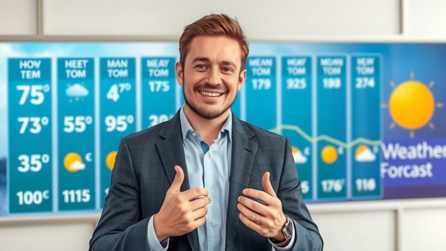 Weather forecast by meteorologist on Orlando News.