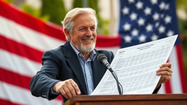 Trump's tariffs Supreme Court hearing: Former US leader with tariff chart outdoors.