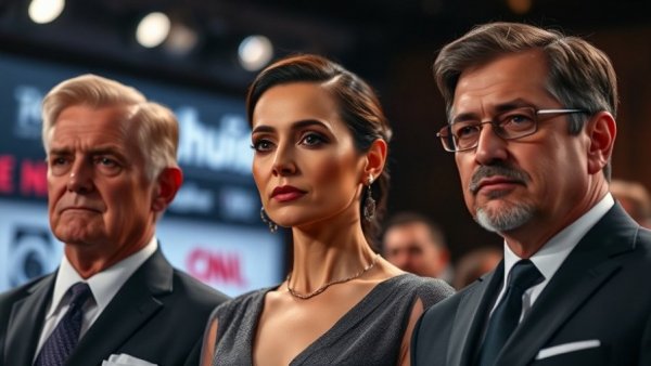 2026 Grammy nominations: Formal portraits of three individuals at an event.