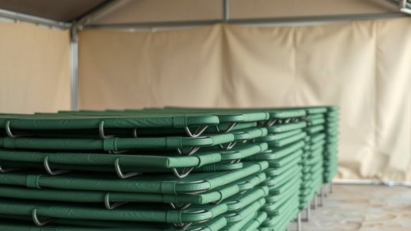Orlando News: Foldable cots prepared for shelter use