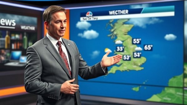 Orlando News weather forecast presentation with temperatures for tomorrow.