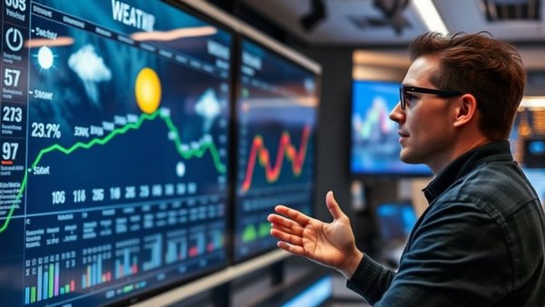 Orlando News: Weather forecast with young man discussing the week's temperatures.