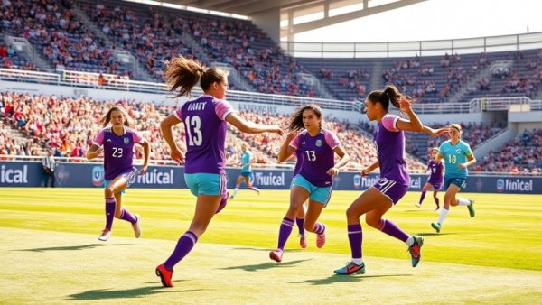 Orlando Pride semifinal loss action on soccer field
