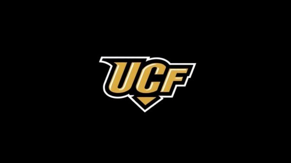 UCF logo symbolizing UCF basketball win against Oakland