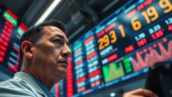 Nvidia Earnings Impact on Asian Markets displayed on stock market screen.