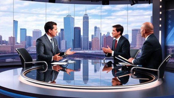 Florida News anchors discuss Epstein files release in studio.