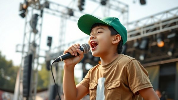 Toosii at concert stage, energetic performance