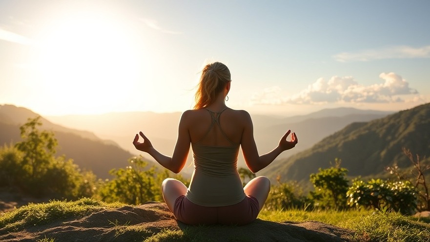 Yoga practice promoting positivity, abundance, and self-improvement through manifestation.