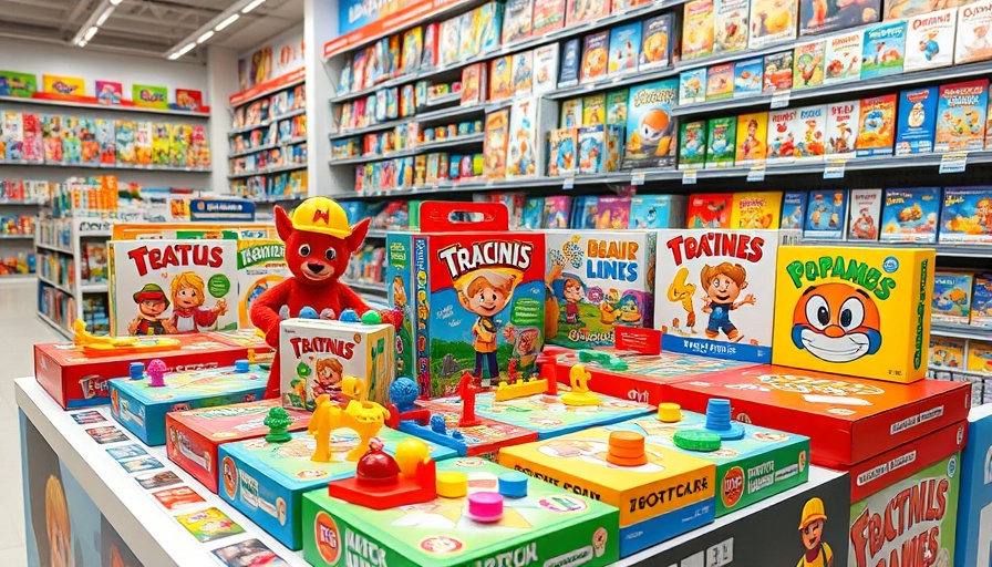 Toys price increase due to tariffs impacting colorful board games.