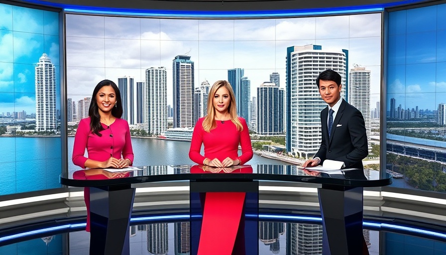 CBS News Miami New Era, anchors in a modern studio.