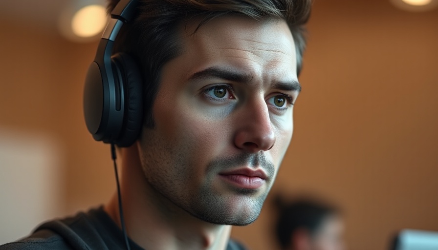 Man using emotional avoidance strategy in thoughtful contemplation.