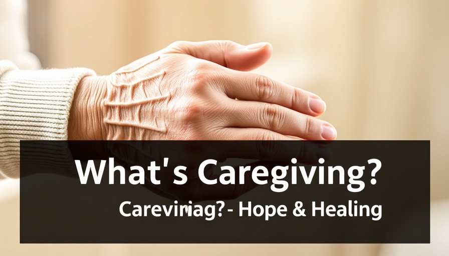 Understanding the Role of Caregivers: hands showing care and support.