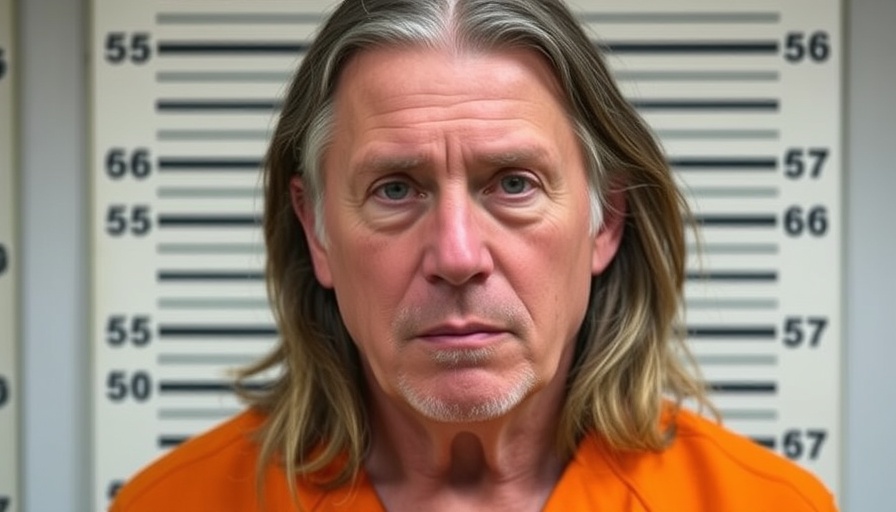 Florida doctor arrested on sexual battery, mugshot of person in orange jumpsuit.