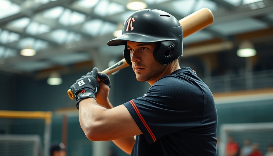 Miami Marlins player training with advanced technology equipment.