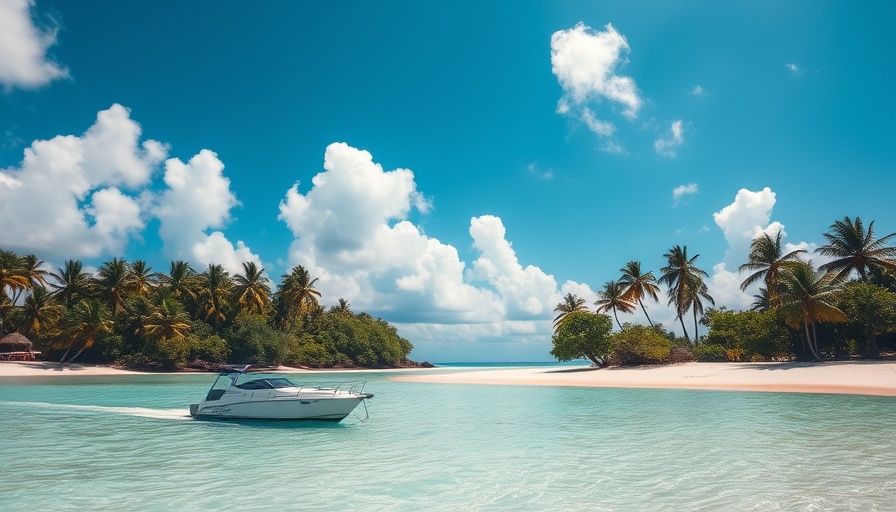 Beautiful landscapes in the Balearic Islands, tropical beach scene.